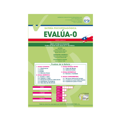 Evalúa-0 (protocolo + uso de corrección)